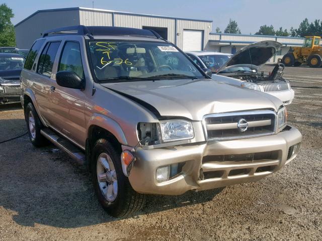 JN8DR09Y73W809159 - 2003 NISSAN PATHFINDER TAN photo 1