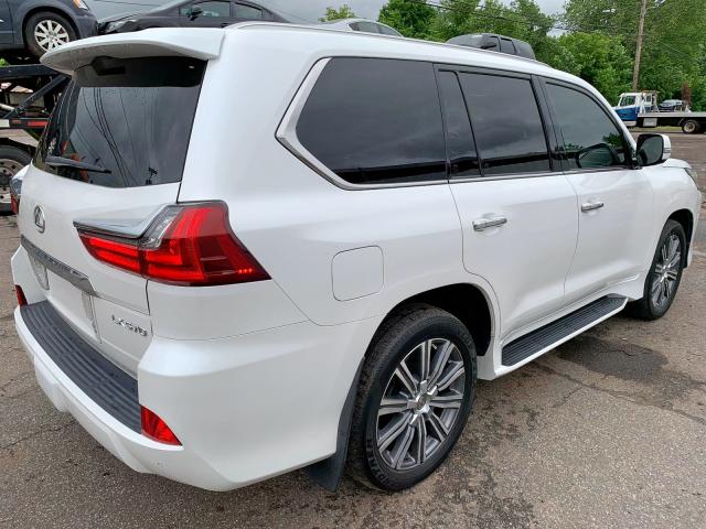 JTJHY7AX1G4219954 - 2016 LEXUS LX 570 WHITE photo 3