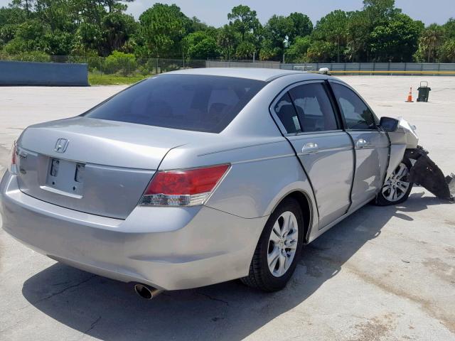 1HGCP2F4XAA029212 - 2010 HONDA ACCORD LXP SILVER photo 4