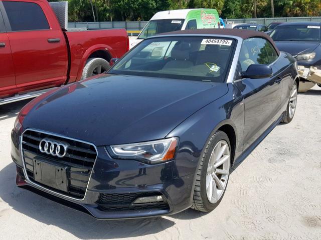 WAUMFAFH9FN003359 - 2015 AUDI A5 PREMIUM BLUE photo 2