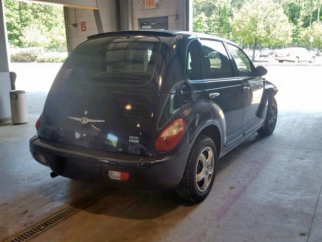 3A4FY58B67T549411 - 2007 CHRYSLER PT CRUISER BLACK photo 4