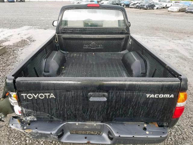 5TENL42NX1Z863998 - 2001 TOYOTA TACOMA BLACK photo 6