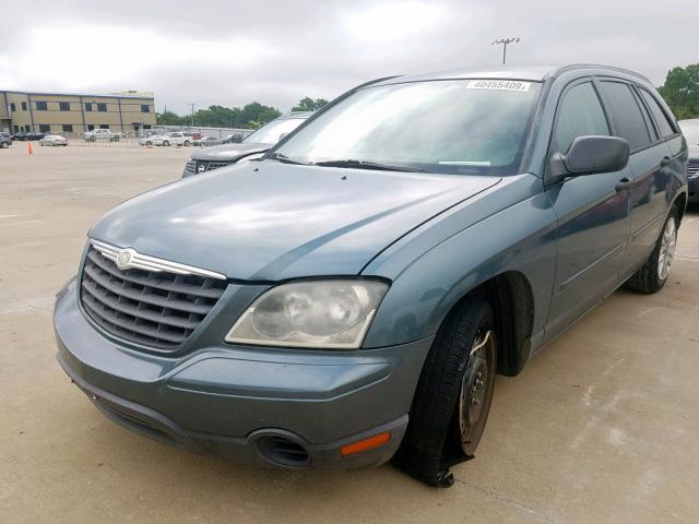 2A4GM48426R823619 - 2006 CHRYSLER PACIFICA GREEN photo 2