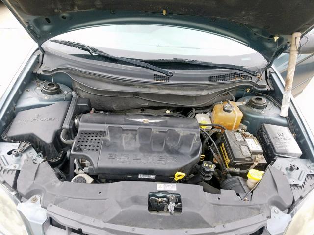 2A4GM48426R823619 - 2006 CHRYSLER PACIFICA GREEN photo 7