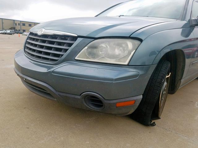 2A4GM48426R823619 - 2006 CHRYSLER PACIFICA GREEN photo 9