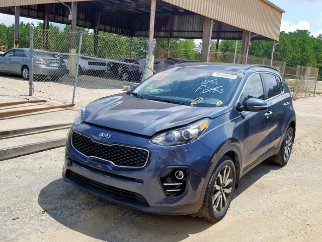 KNDPN3AC5J7309496 - 2018 KIA SPORTAGE E BLUE photo 2