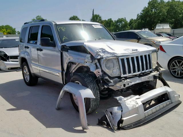 1J8GP58K89W530619 - 2009 JEEP LIBERTY LI SILVER photo 1