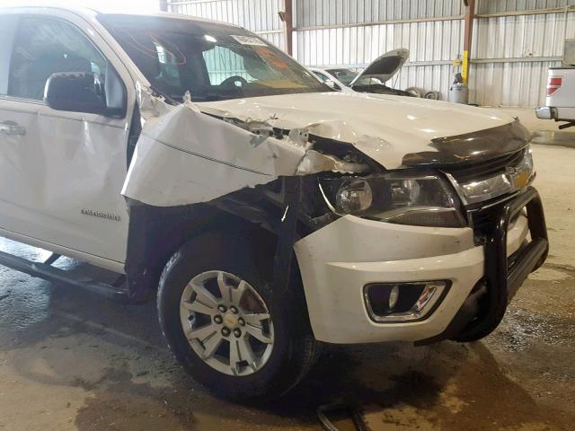 1GCGSCEA0G1102575 - 2016 CHEVROLET COLORADO L WHITE photo 9