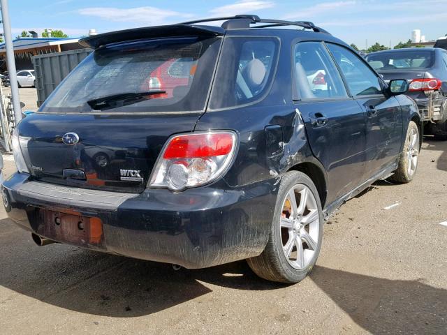 JF1GG74627G800968 - 2007 SUBARU IMPREZA WR BLACK photo 4