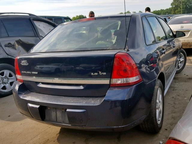 1G1ZT648X4F198597 - 2004 CHEVROLET MALIBU MAX 蓝色 照片 4