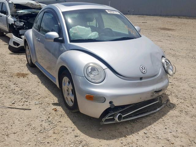 3VWCK21C03M412896 - 2003 VOLKSWAGEN NEW BEETLE ვერცხლისფერი ფოტო 1