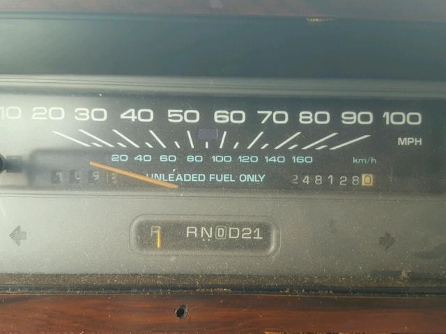 1G1BL53E0NW128756 - 1992 CHEVROLET CAPRICE GRAY photo 8