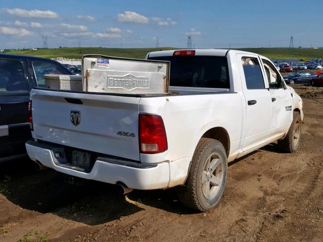 1C6RR7KT2ES376005 - 2014 RAM 1500 ST WHITE photo 4