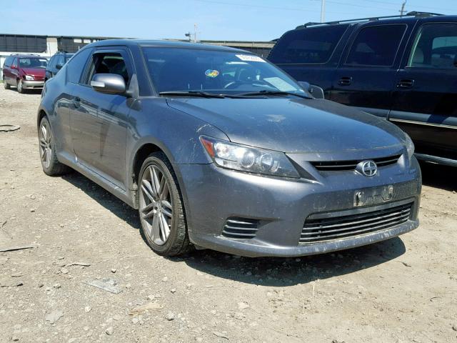 JTKJF5C74C3028758 - 2012 TOYOTA SCION TC GRAY photo 1