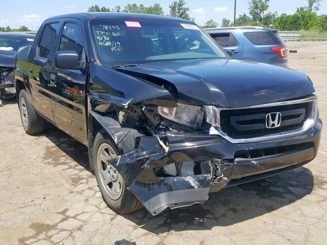 5FPYK1F22AB002337 - 2010 HONDA RIDGELINE BLACK photo 1