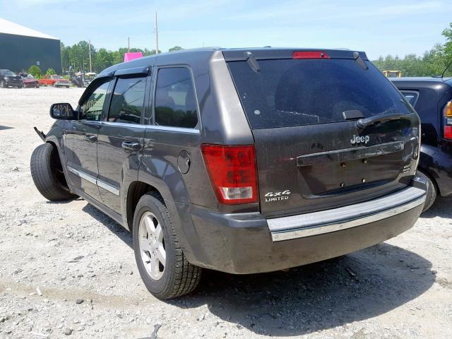 1J4HR58N06C138631 - 2006 JEEP GRAND CHER GRAY photo 3