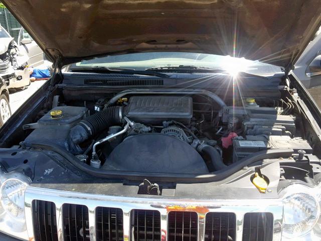 1J4HR58N06C138631 - 2006 JEEP GRAND CHER GRAY photo 7