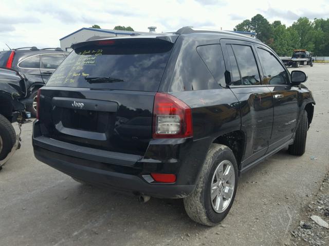 1C4NJCBA2ED717526 - 2014 JEEP COMPASS SP BLACK photo 4