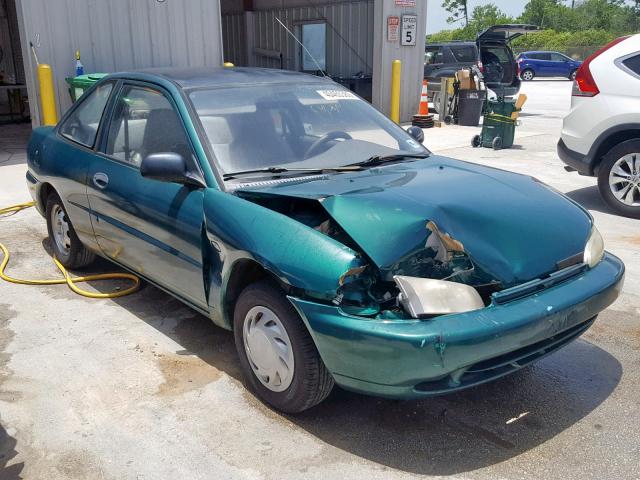 JA3AA11AXSU076477 - 1995 MITSUBISHI MIRAGE S GREEN photo 1