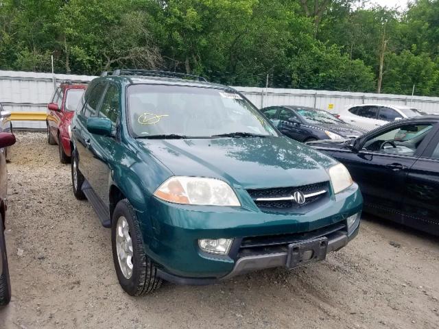 2HNYD18692H001131 - 2002 ACURA MDX TOURIN GREEN photo 1