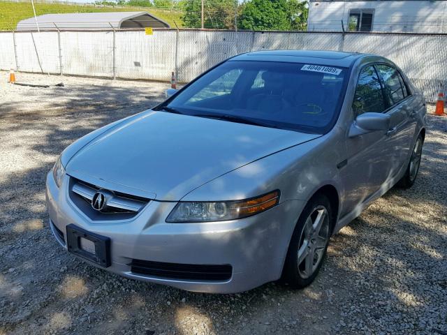 19UUA66266A070651 - 2006 ACURA 3.2TL SILVER photo 2