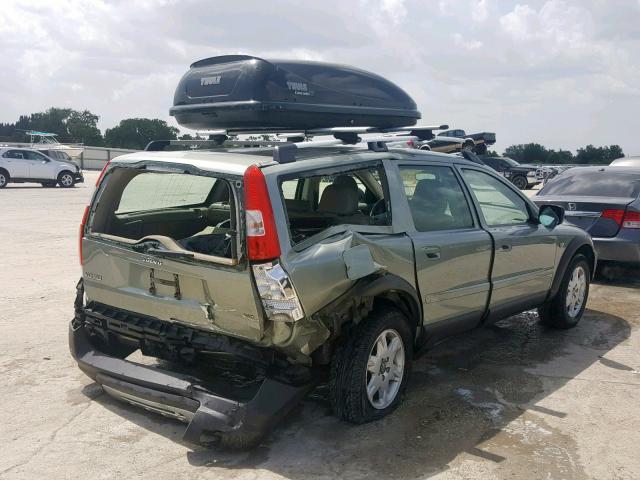 YV4SZ592561209704 - 2006 VOLVO XC70 GREEN photo 4