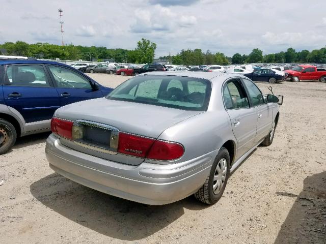 1G4HP52K534109962 - 2003 BUICK LESABRE CU SILVER photo 4