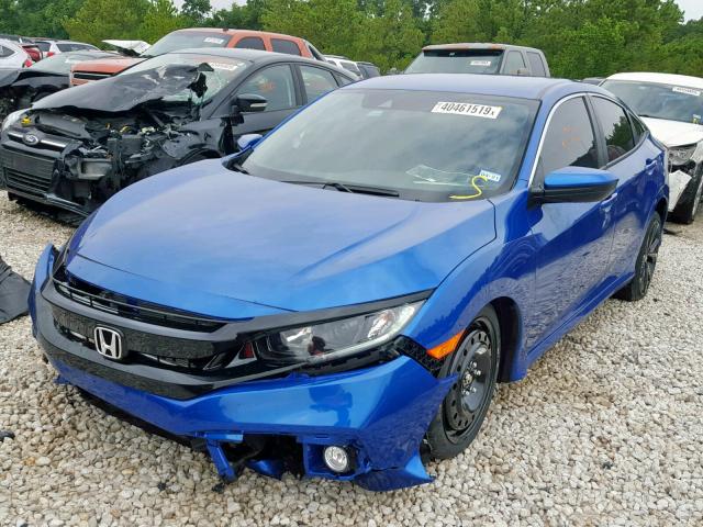 19XFC2F80KE032399 - 2019 HONDA CIVIC SPOR BLUE photo 2