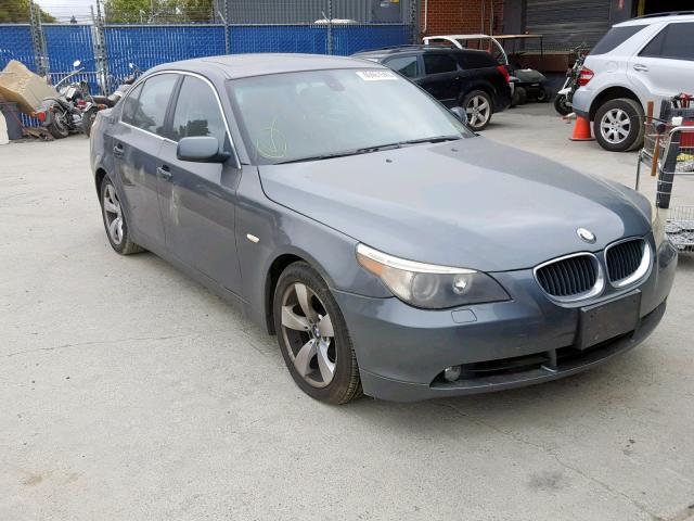 WBANA53545B858622 - 2005 BMW 525 I GRAY photo 1