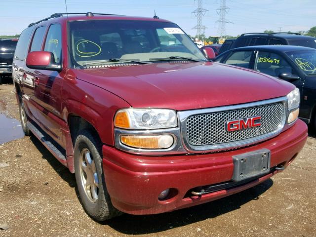 1GKFK66U45J258819 - 2005 GMC YUKON XL D RED photo 1