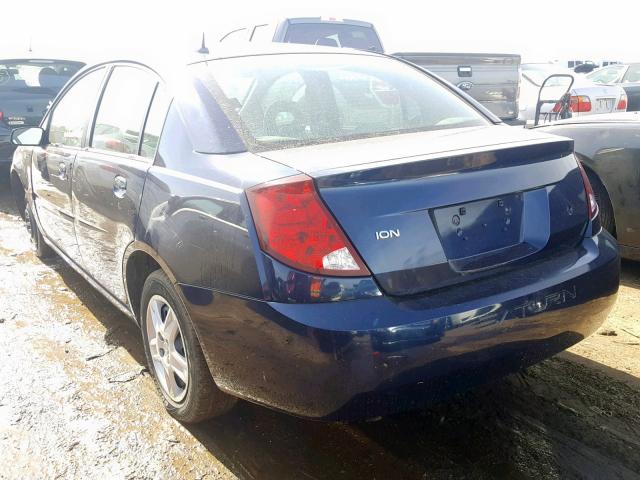 1G8AJ55F27Z152941 - 2007 SATURN ION LEVEL BLUE photo 3