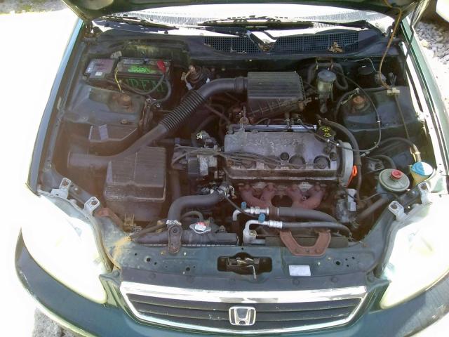 2HGEJ6615YH504381 - 2000 HONDA CIVIC BASE 绿色 照片 7