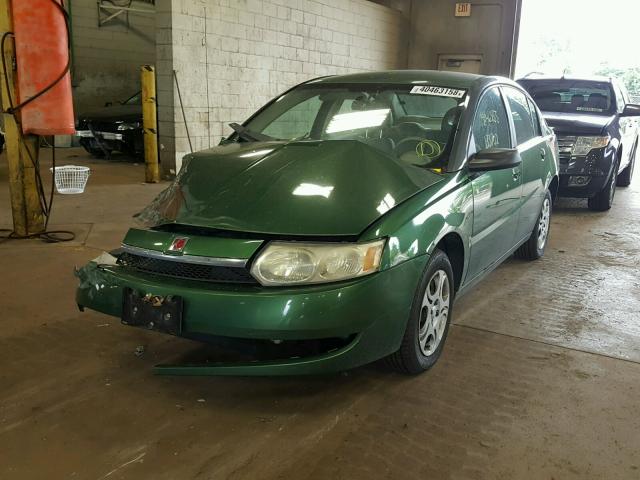 1G8AJ52F83Z107369 - 2003 SATURN ION LEVEL GREEN photo 2