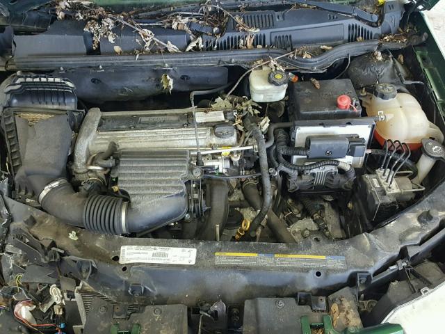 1G8AJ52F83Z107369 - 2003 SATURN ION LEVEL GREEN photo 7