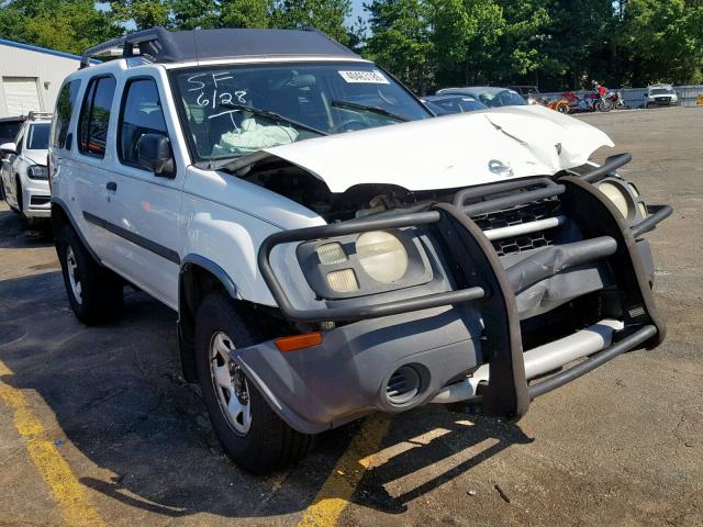 5N1ED28T44C642712 - 2004 NISSAN XTERRA XE WHITE photo 1