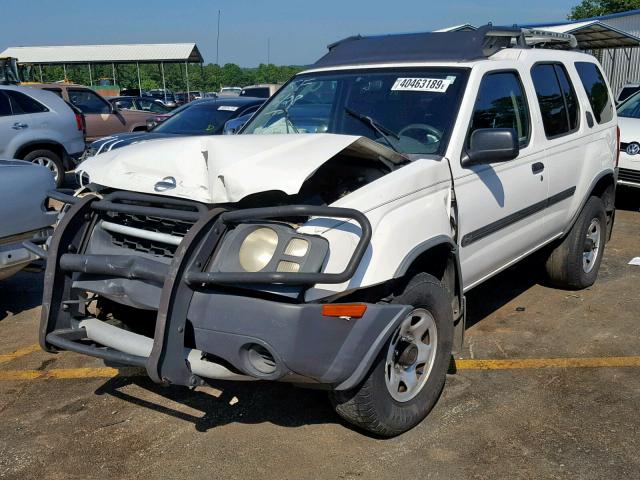 5N1ED28T44C642712 - 2004 NISSAN XTERRA XE WHITE photo 2