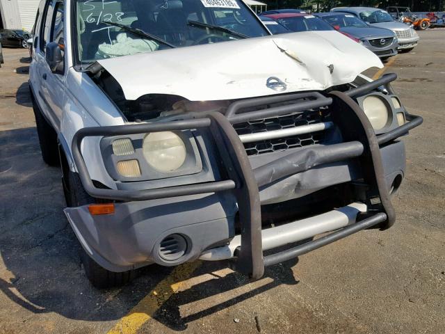 5N1ED28T44C642712 - 2004 NISSAN XTERRA XE WHITE photo 9