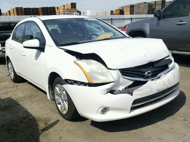 3N1AB6AP6AL635972 - 2010 NISSAN SENTRA 2.0 WHITE photo 1