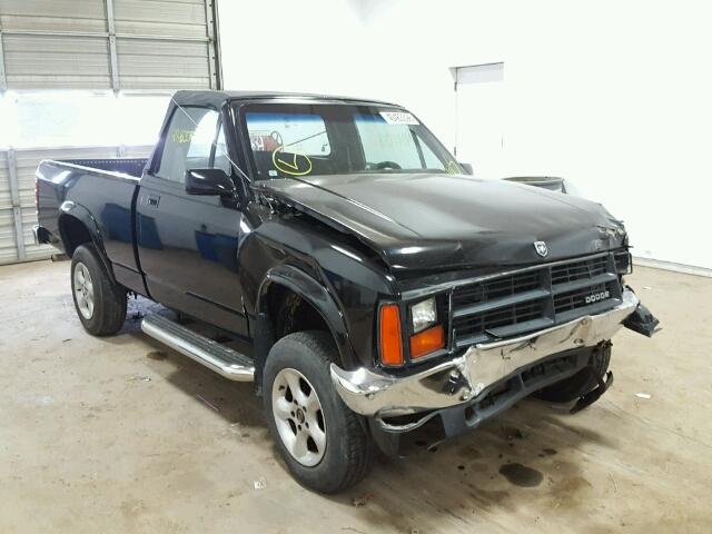 1B7GG69X8KS189050 - 1989 DODGE DAKOTA SPO BLACK photo 1