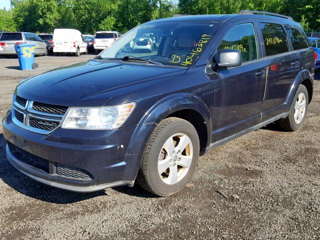 3D4PG4FB6BT538978 - 2011 DODGE JOURNEY EX BLUE photo 2