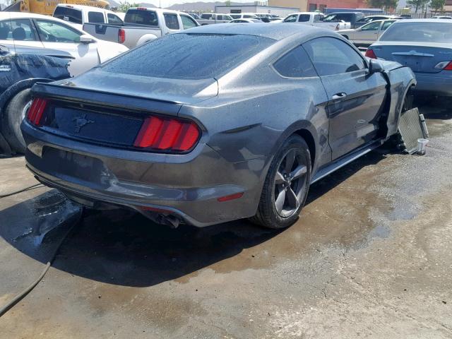 1FA6P8AM7G5317461 - 2016 FORD MUSTANG GRAY photo 4