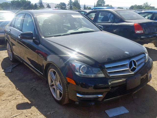 WDDGF4HB7DR275964 - 2013 MERCEDES-BENZ C 250 BLACK photo 1