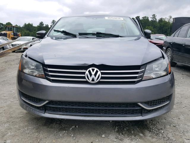 1VWBP7A30DC107752 - 2013 VOLKSWAGEN PASSAT SE GRAY photo 7