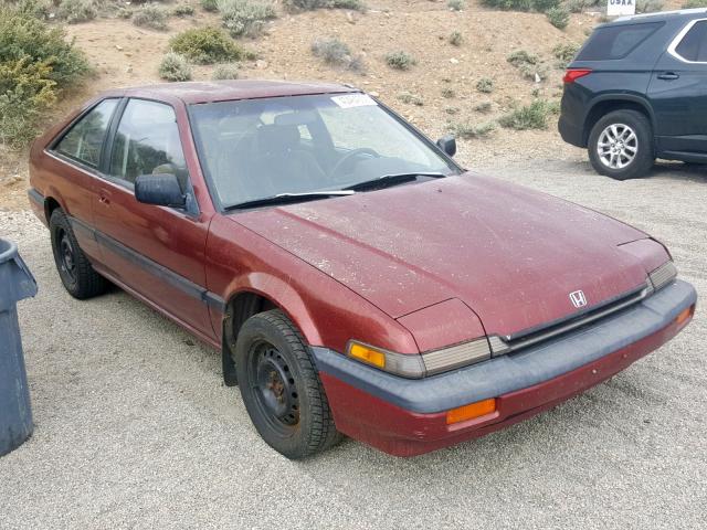 JHMCA5487JC040307 - 1988 HONDA ACCORD LXI BURGUNDY photo 1