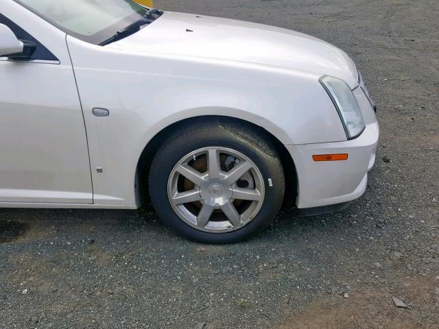 1G6DW677X70117426 - 2007 CADILLAC STS WHITE photo 10