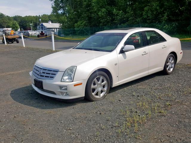 1G6DW677X70117426 - 2007 CADILLAC STS WHITE photo 2