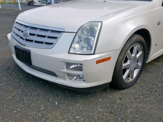 1G6DW677X70117426 - 2007 CADILLAC STS WHITE photo 9