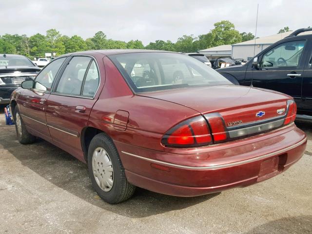 2G1WL52JXY1189365 - 2000 CHEVROLET LUMINA MAROON photo 3