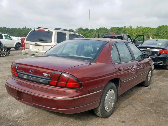 2G1WL52JXY1189365 - 2000 CHEVROLET LUMINA MAROON photo 4