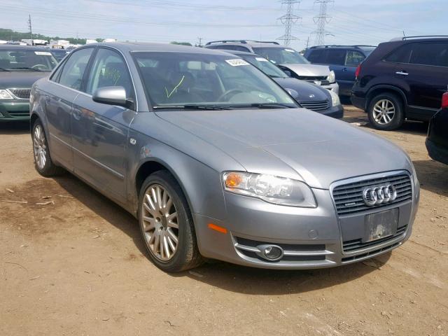 WAUDH78E86A120664 - 2006 AUDI A4 3.2 QUA GRAY photo 1